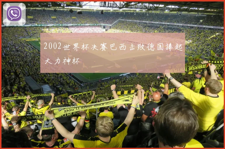 2002世界杯决赛巴西击败德国捧起大力神杯