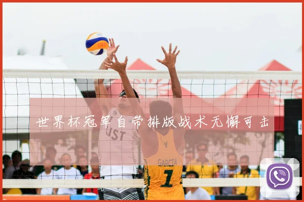 世界杯冠军自带排版战术无懈可击